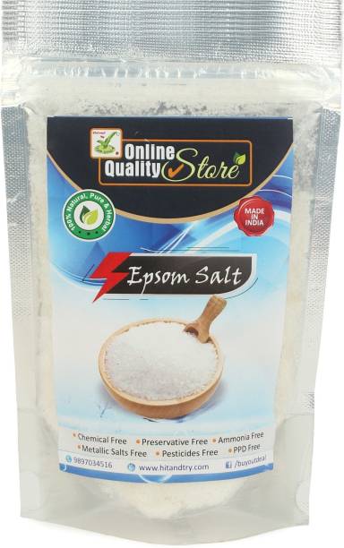 Online Quality Store Epsom Bath Salt (Magnesium Sulfate)_250g