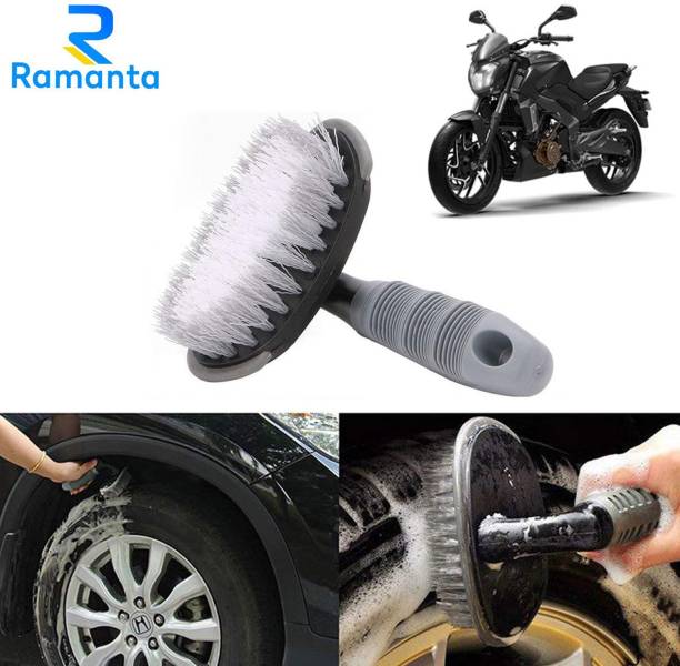 Ramanta Bike Tyre Rim Cleaner Brush for Yamaha All Bikes 0 ml Wheel Tire Cleaner