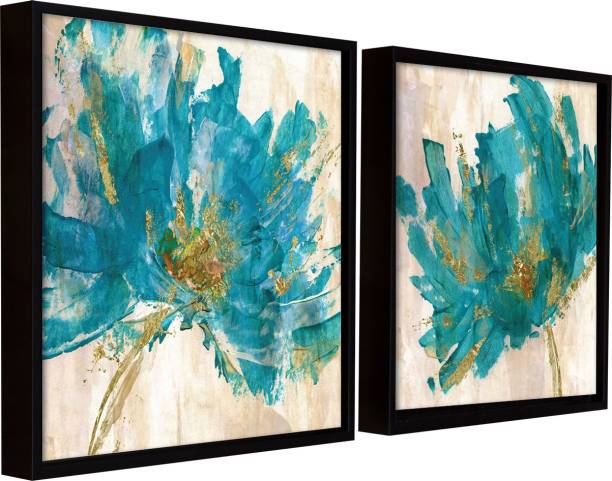Painting Mantra Floral Art Prints Canvas 13 inch x 13 inch Painting
