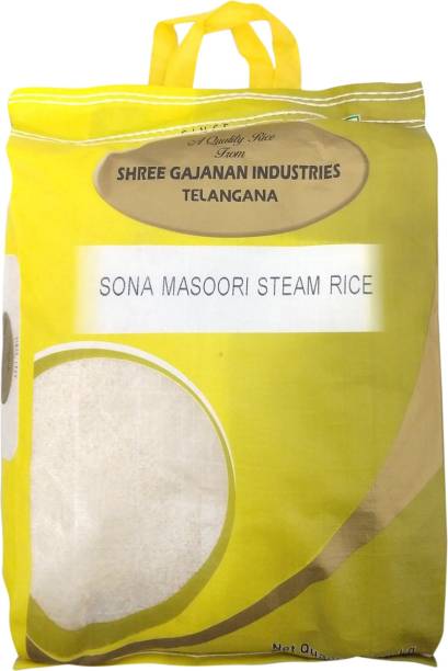 Shree Gajanan Industries Sona Masoori Rice (Steam)
