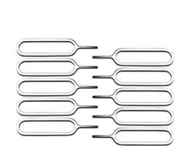 FUZION 10 Pcs. SIM Card Tray Ejector Pin Tool Sim Adapter