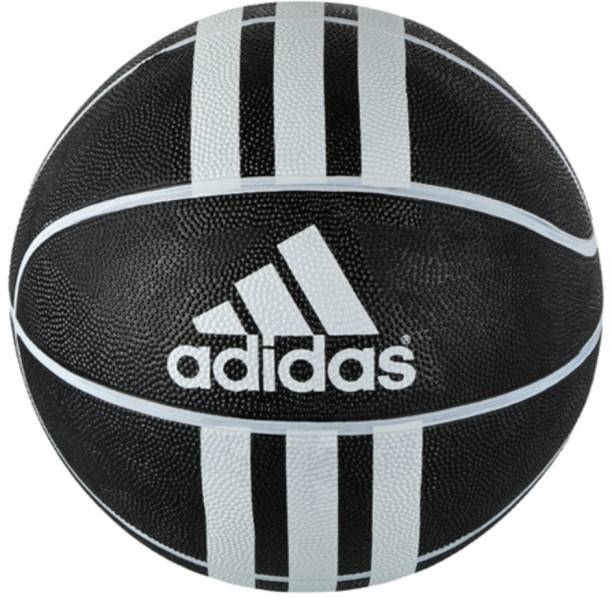 ADIDAS 3 Stripe Rubber X Basketball - Size: 7