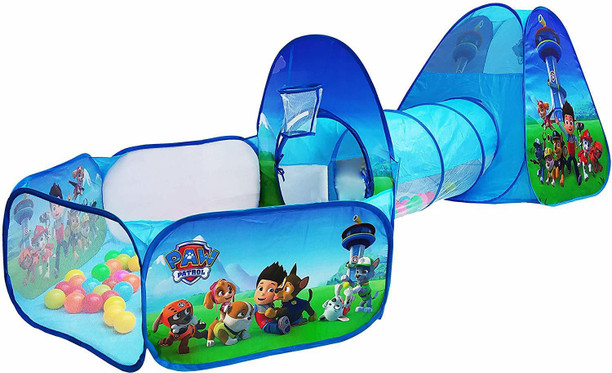 paw patrol play tent and tunnel