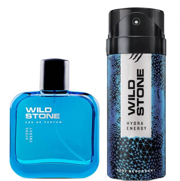 Wild Stone Hydra Energy Deodorant and Perfume Body Mist  -  For Men