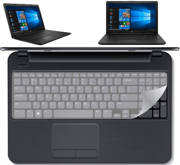 Saco Chiclet Keyboard Skin For Hp 15 D017tu Laptop Transparent Keyboard Skins