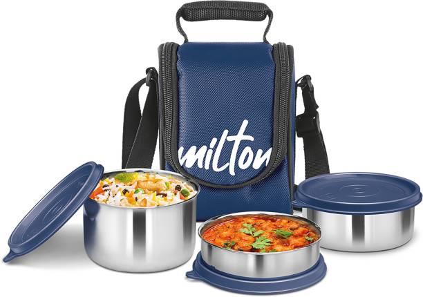 MILTON Tasty Lunch 3 3 Containers Lunch Box