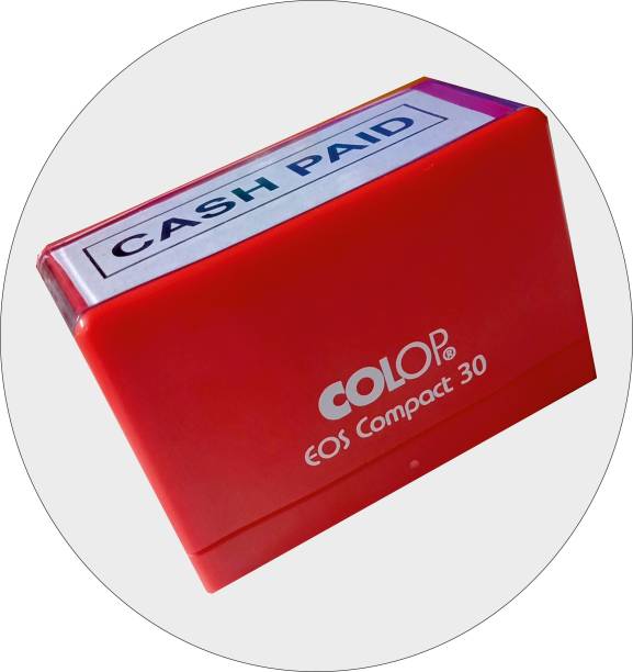colop CASH PAID STAMP SELF INK STAMP