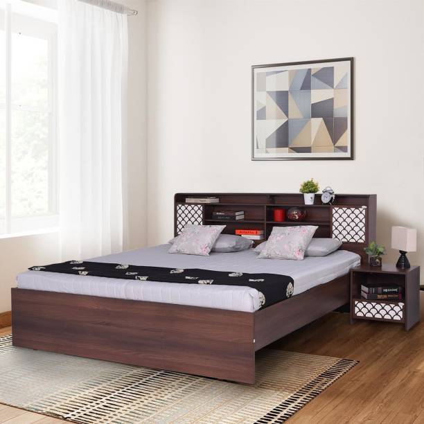 RoyalOak Flint Engineered Wood Queen Bed