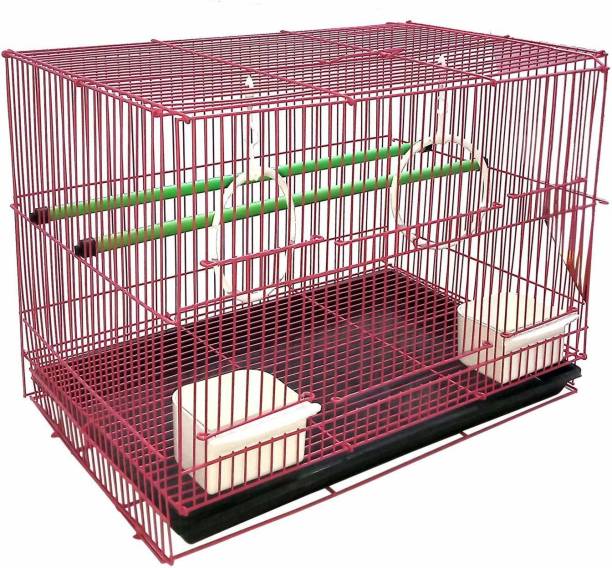 Jainsons Pet Products Bird Cage Best for Love Bird, Parrot, Parakeet, Budgie, Cockatiel Cage Hammock 15 Inch Bird House