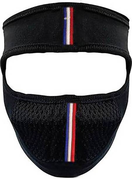 VOCADO Black Bike Face Mask for Men & Women