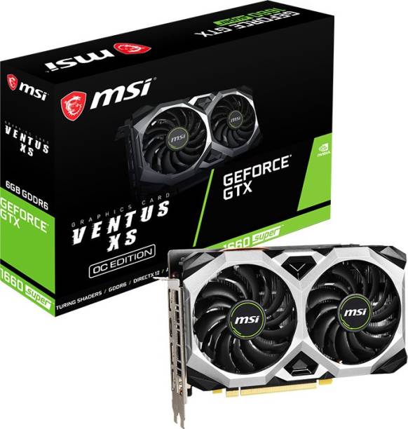 MSI NVIDIA GeForce GTX 1660 Super ventus XS OC 6 GB GDD...