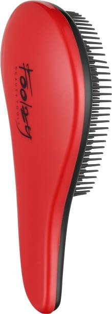 FOOLZY Detangler Hair Brush Comb for Women, Men and Kids