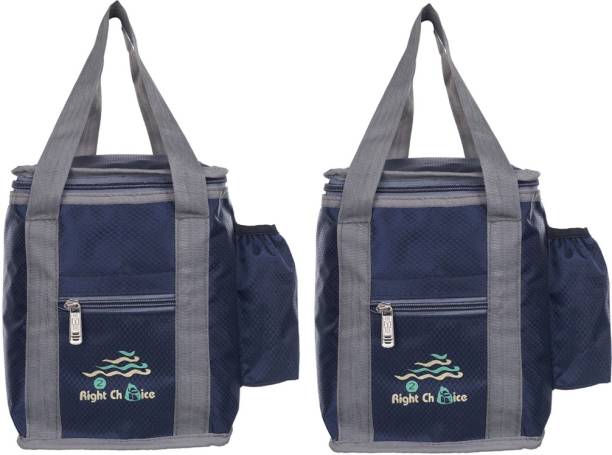 RIGHT CHOICE Combo 2 Lunch Tiffin Bags Waterproof Lunch Bag