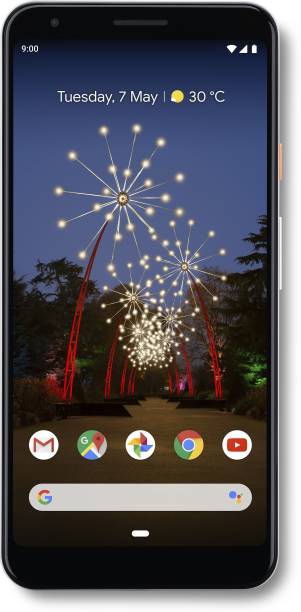 Google Pixel 3a XL (Clearly White, 64 GB)