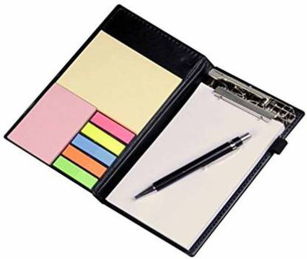 800 Sheet Memo Cube In Holder With Coloured Paper Home Office 5 Sheet Tester