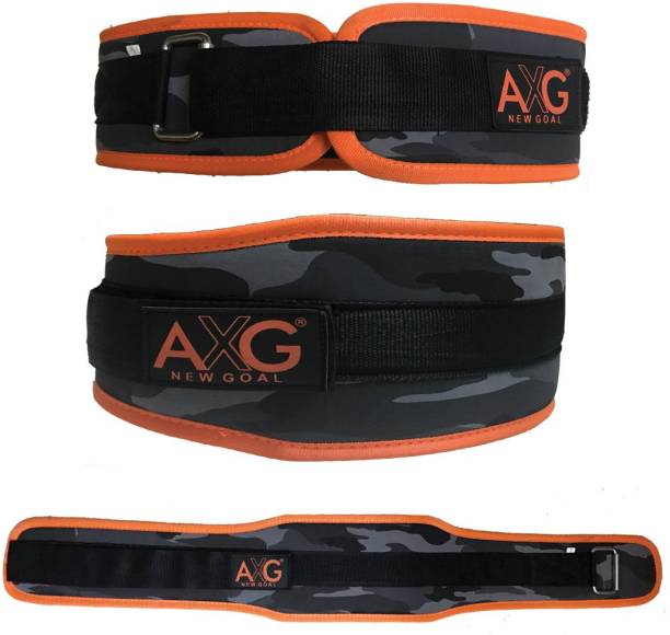 AXG NEW GOAL Durable Women Gym Fitness Weight Lifting Belt (6 Inches Wide) Waist Support