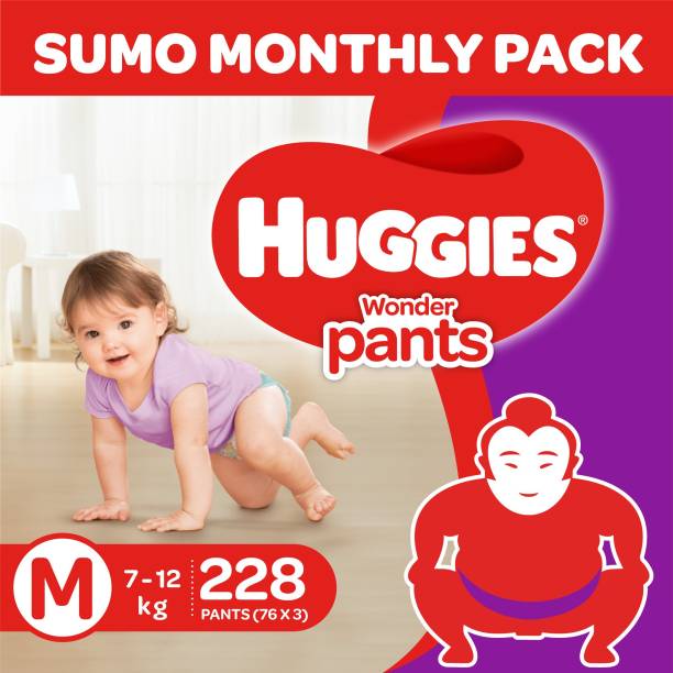 Huggies Wonder Pants with Bubble Bed Technology - M