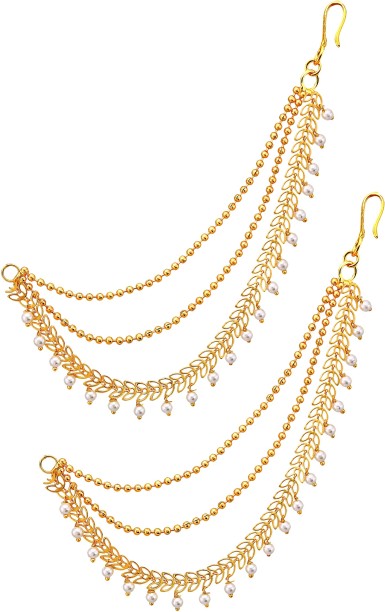 gold ear side chains with price