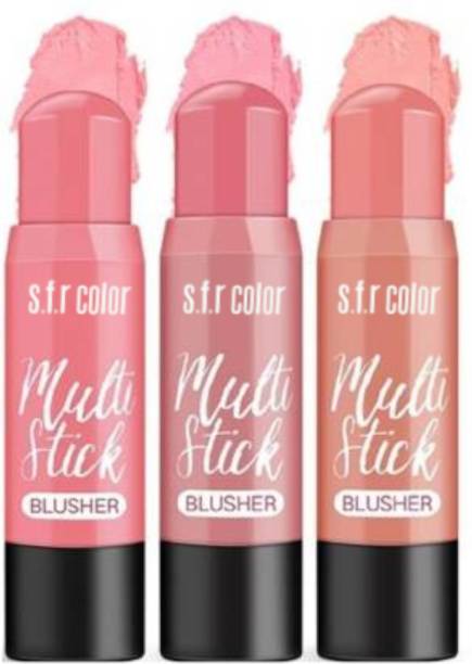 s.f.r color Multi stick matte blusher combo pack of 3