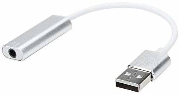 Top headset cable cheap price 5stars Flipkart in India 40 LipiWorld 2in1 USB Aluminum Alloy Cable Single Hole Sound Card 7.1 CH Microphone Headphone Adapter 2 in 1 USB External Sound Card for PC Laptop 0.5 m Digital Coax Audio Cable