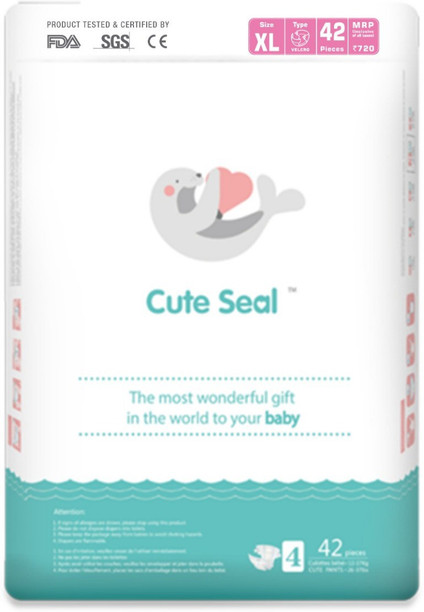 cute seal baby diapers