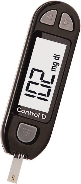 Control D Sugar Testing Monitor with 5 Strips Glucometer