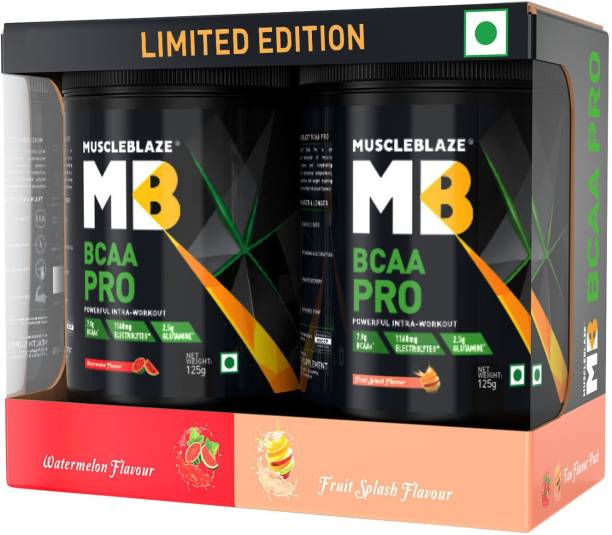 MUSCLEBLAZE BCAA Pro - (Two Flavour Pack) BCAA