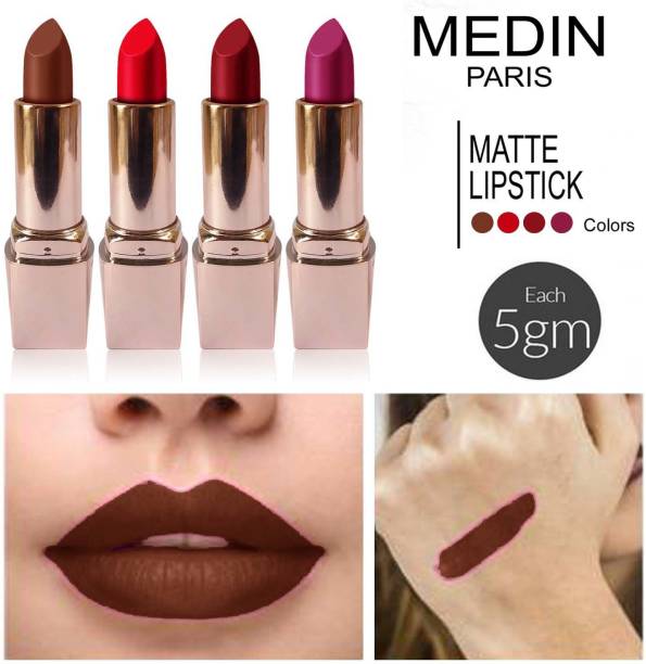 MEDIN Paris my look matte lipsticks cosmetics makeup combo set of 4