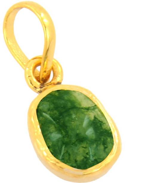Gems Jewels Online Certified Natural Colombian Emerald – Panna Pendent Emerald Stone Pendant
