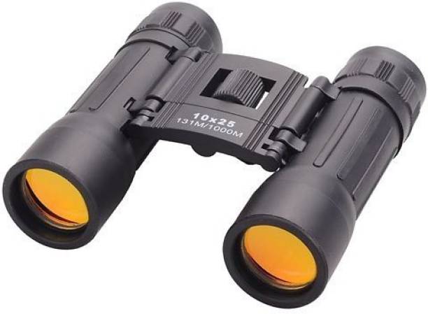 rujave Binoculars 10X25 Times Zoom, Telescope for Bird Watching, Travel, Hunting, Concerts, Sports Suitable for Adult & Kid- Black Binoculars