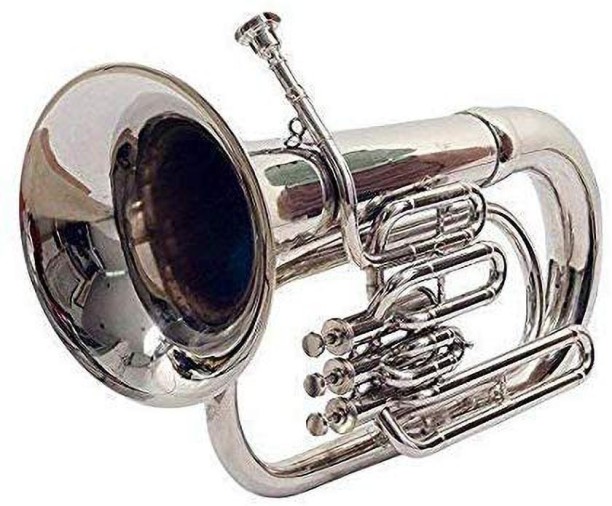 new jai bharat musicals Ultimate brass Cornet with hard case and Mouthpiece 