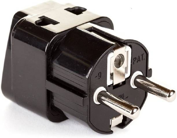 Top Headset Input Or Output cheap price 5stars Flipkart in India 28 OREI India to European Schuko (Type E/F) Travel Adapter Plug - 2 in 1 - CE Certified - Black Color Worldwide Adaptor