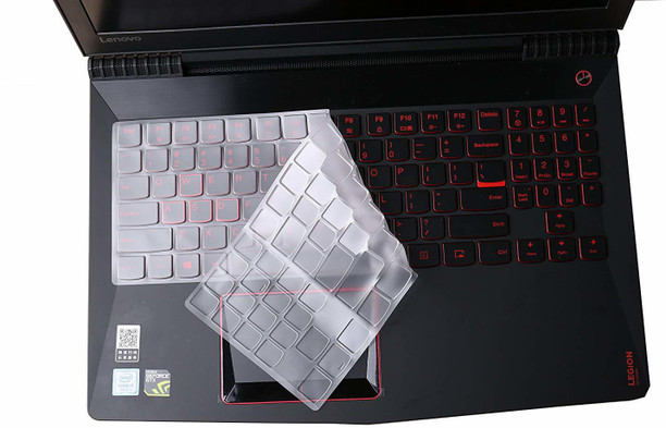 Transparent Saco Chiclet Keyboard Skin for HP 15-d103tx Notebook/