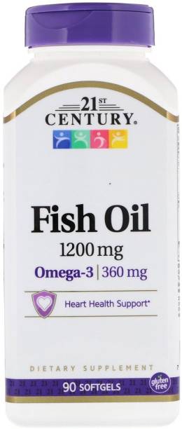21st Century Fish Oil, 1,200 mg, 90 Softgels
