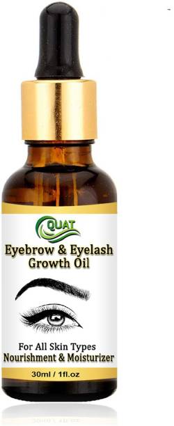 QUAT Natural Eyebrow Growth Oil with Pure Essential Oils eyebrow Growth Hair Oil pure natural (30 ml) 30 ml