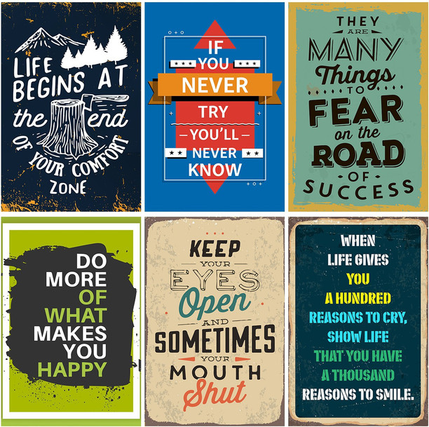Motivational inspirational quote positive life poster picture print wall art 159