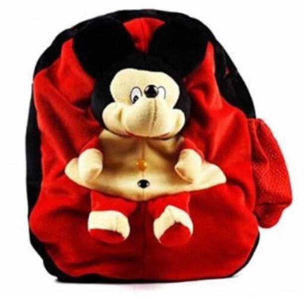 Toy Bag Mickey Mouse Character Red School Bag For Baby School Bag