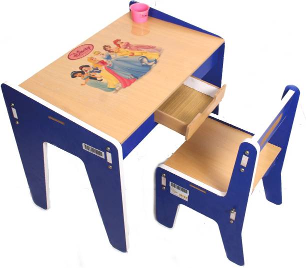 NISE BR-500, Stylish & Strong, Made of MDF, kids study table & Chair Set/ MDF Solid wood Desk Chair