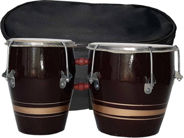 RAM musical Bongo With Bag Wooden Bongo