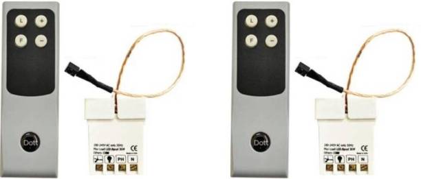 DOTT Remote Control Switch For 1 Light & 1 Fan 5 Amp On...