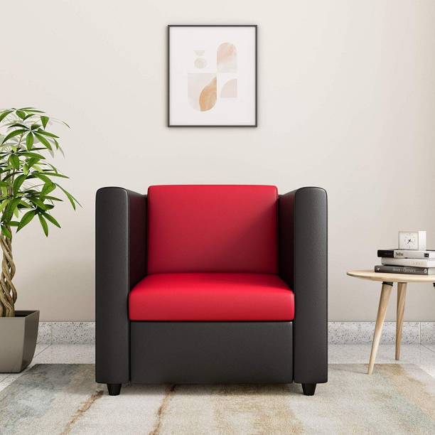 gnanitha Leather Living Room Chair
