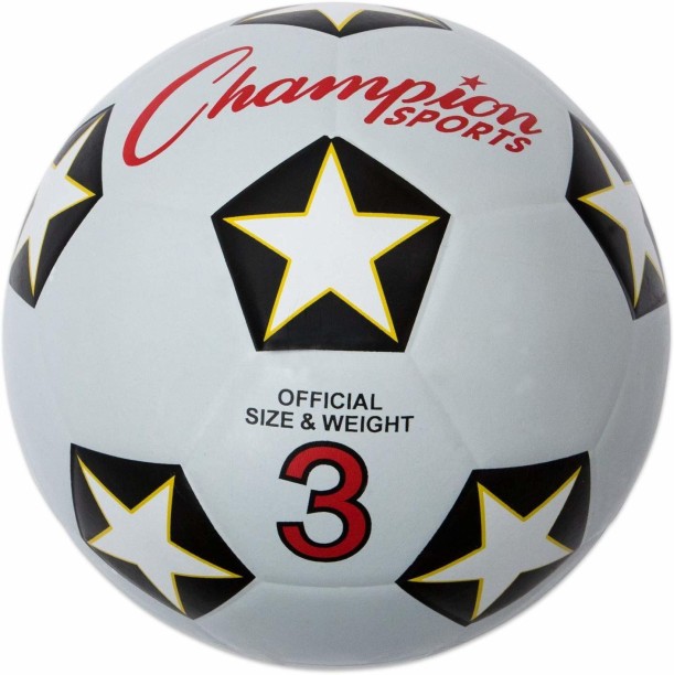 Official Size Champion Sports Rubber Football