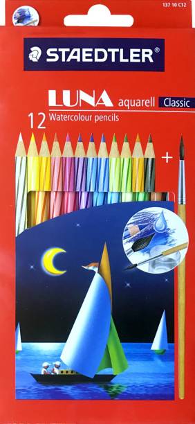 STAEDTLER Luna Classic Watercolor Round Shaped Color Pencils