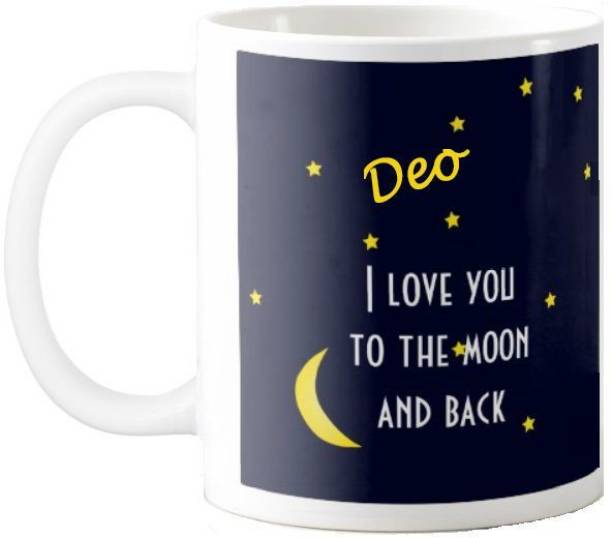 Exocticaa Deo Love Romantic Quotes 75 Ceramic Coffee Mug