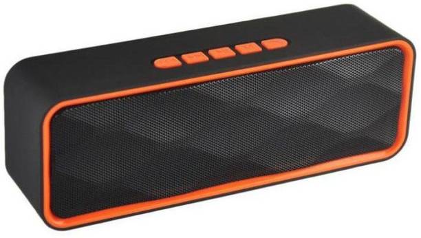 Yumato SC211 Bluetooth Speaker Portable Bluetooth Speaker Outdoor Bluetooth Stereo Speaker Music Player Speaker Bass for Laptop Phone 4.0 15 W Bluetooth Speaker
