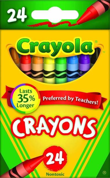 CRAYOLA Crayons 24 Colors(Pack Of 6)