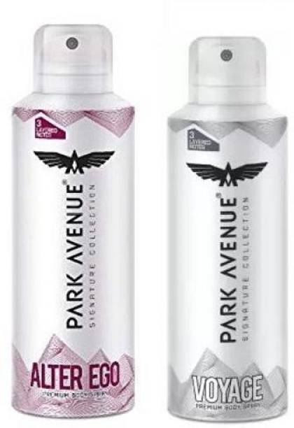 PARK AVENUE alter ego + voyage deo Deodorant Spray  -  For Men