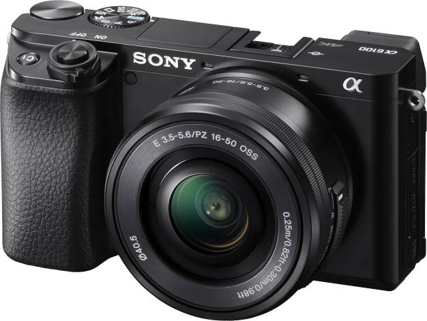 SONY ILCE-6100L/B IN5 Mirrorless Camera With 16-50 mm Power Zoom Lens