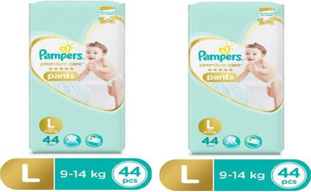 pampers l size 44