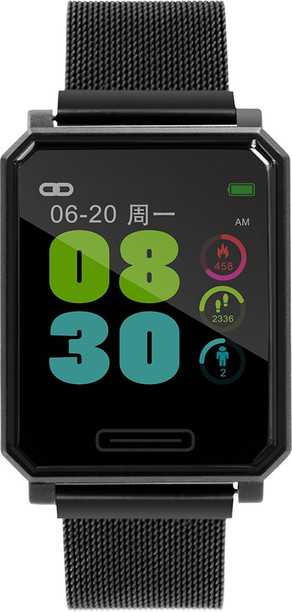 hottech smart watch black y1